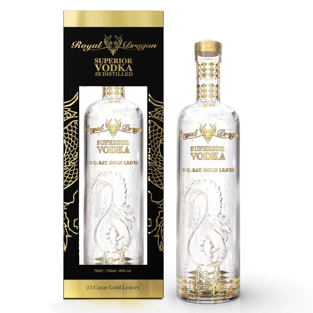 Royal Dragon Gold Leaf Superior Vodka