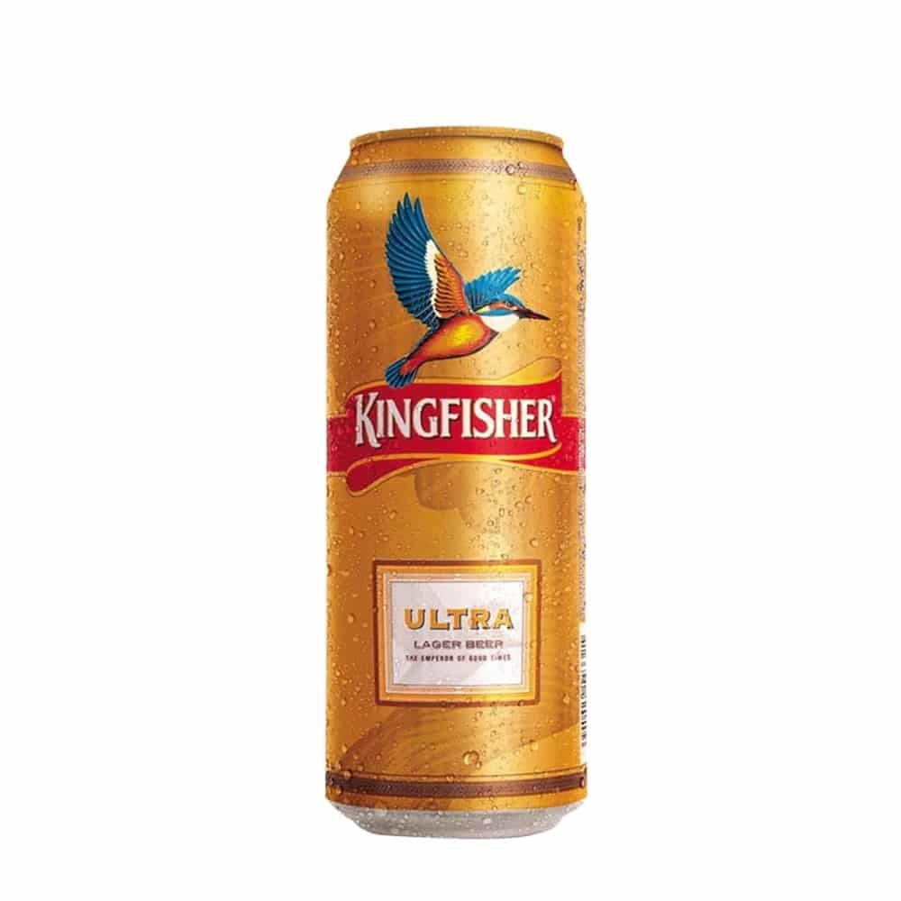 Kingfisher Ultra Lager Beer (Cans)
