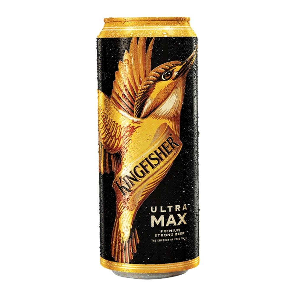 Kingfisher Ultra Max Premium Strong Beer (Can)